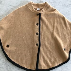 Adorable Janie and Jack brown cape.